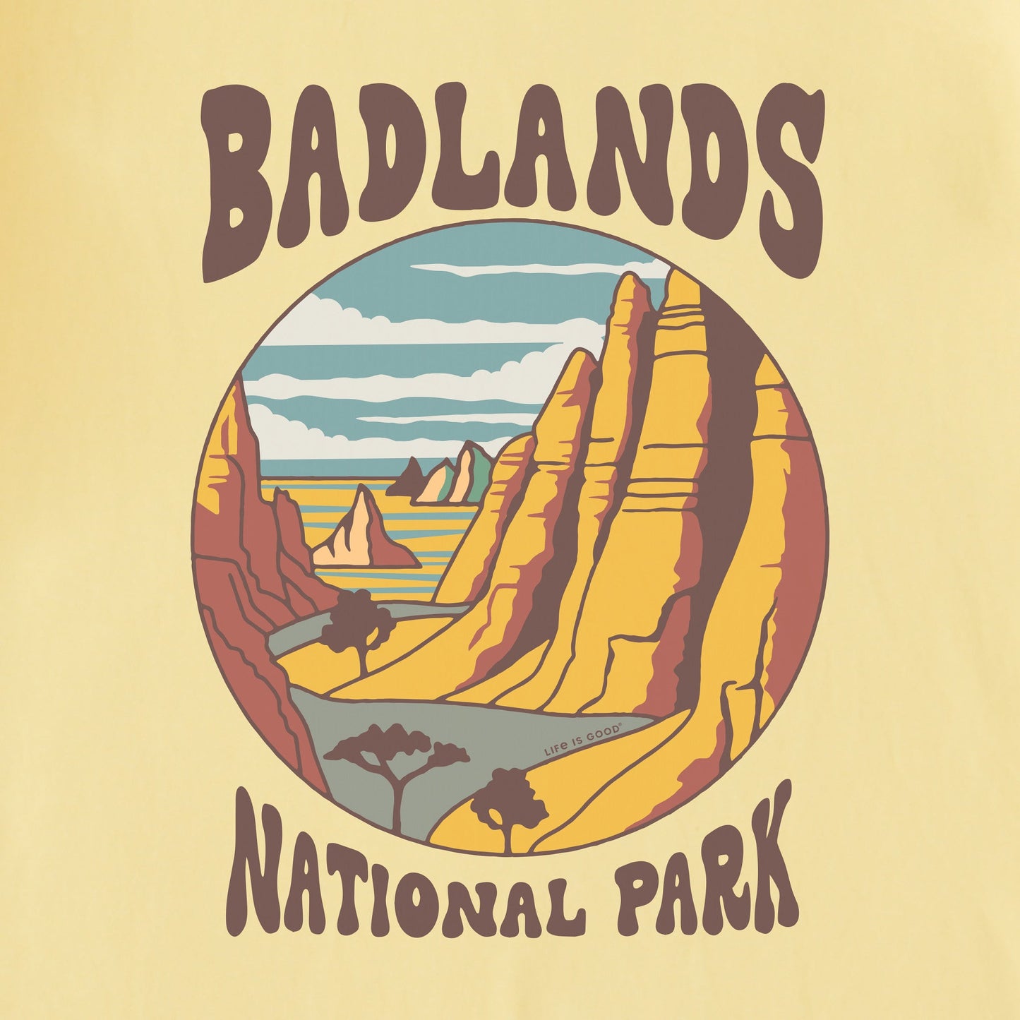Women's Badlands National Park Short Sleeve Crusher Tee