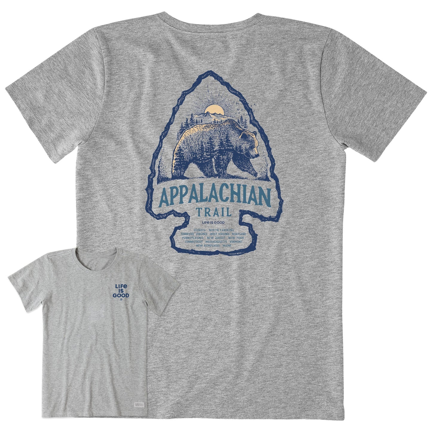 Women's Appalachian Trail Bear Short Sleeve Tee