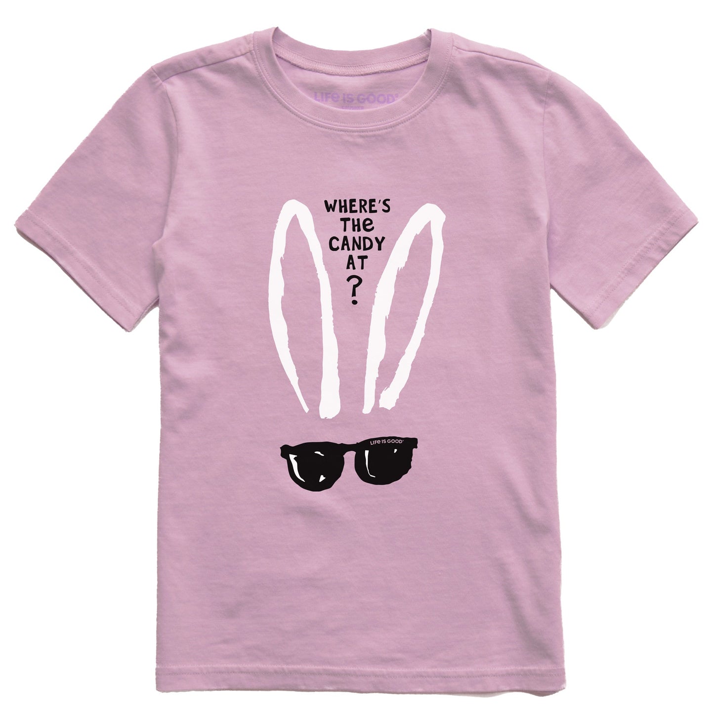 Kids Where's the Candy at? Short Sleeve Crusher Tee