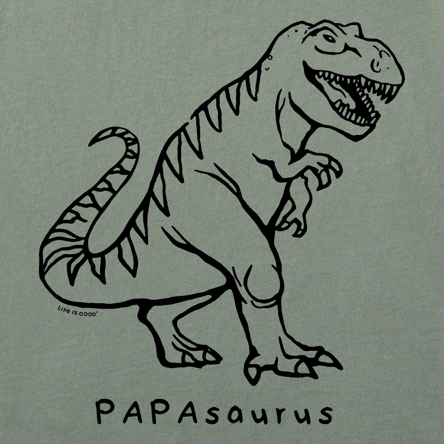 Men's Papasaurus Short Sleeve Crusher Tee