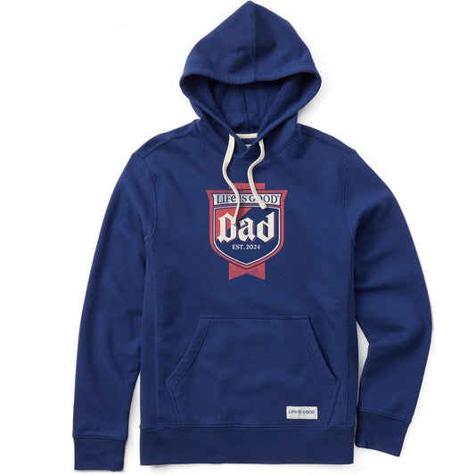 Men's Dad Crest Simply True Fleece Hoodie