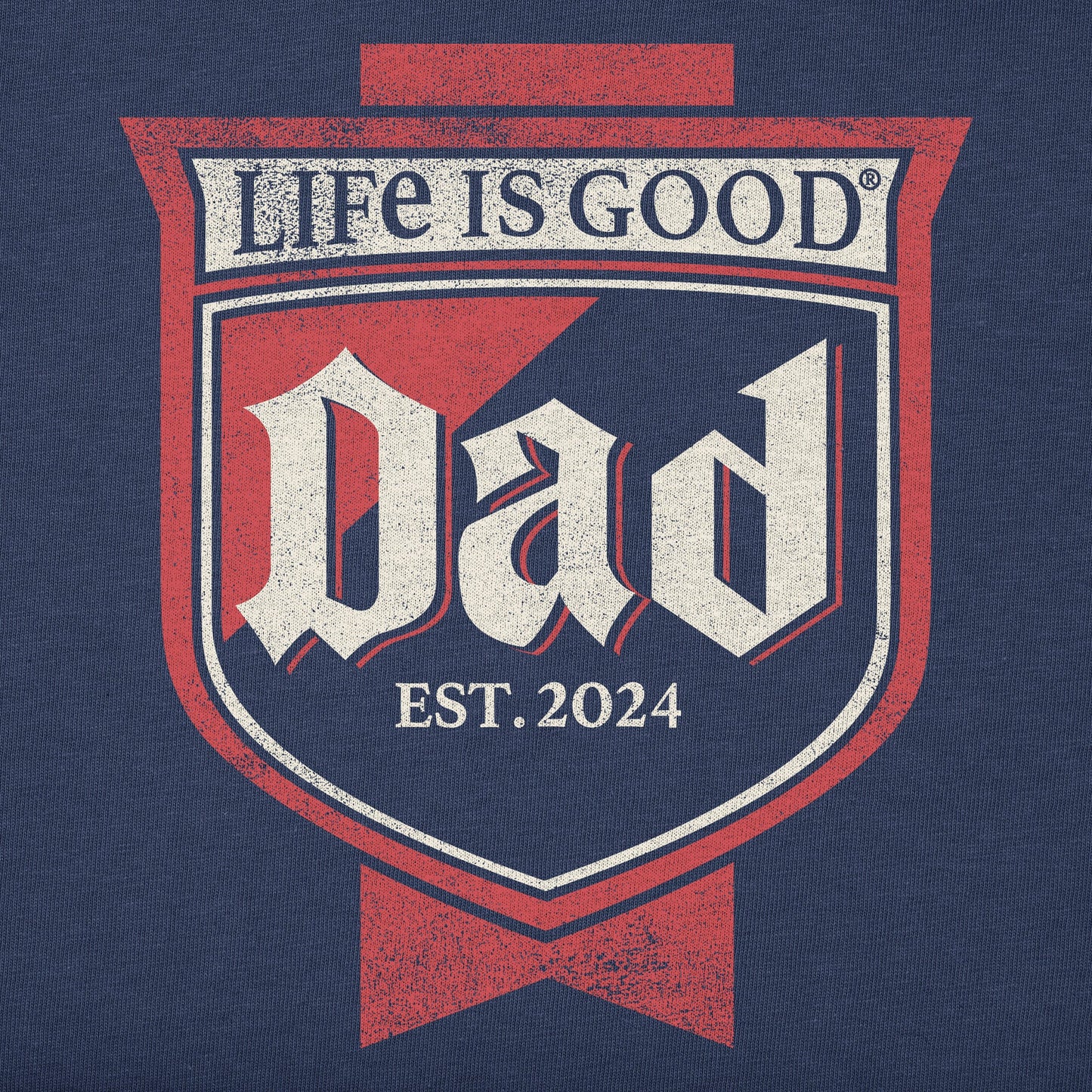 Men's Dad Crest Simply True Fleece Hoodie