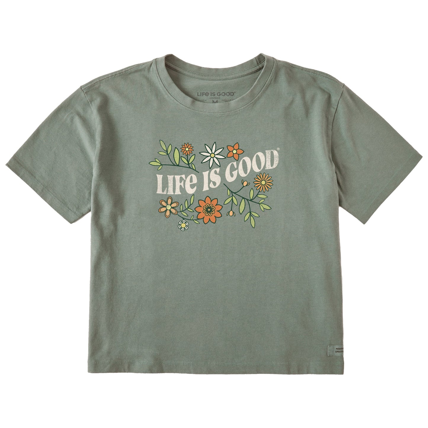 Women's Clean Garden Short Sleeve Crusher Boxy Tee