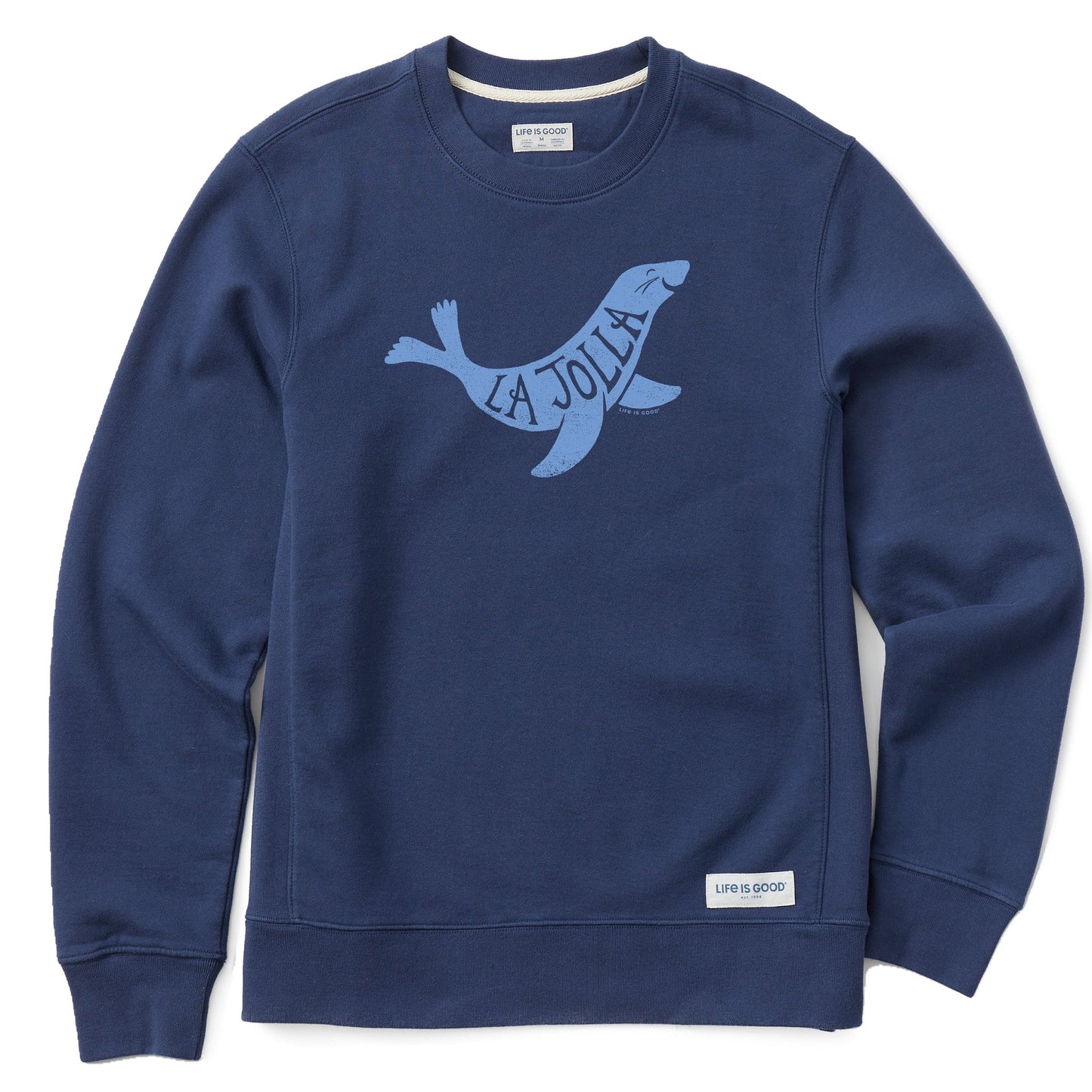 Men's Sea Lion La Jolla Simply True Fleece Crew