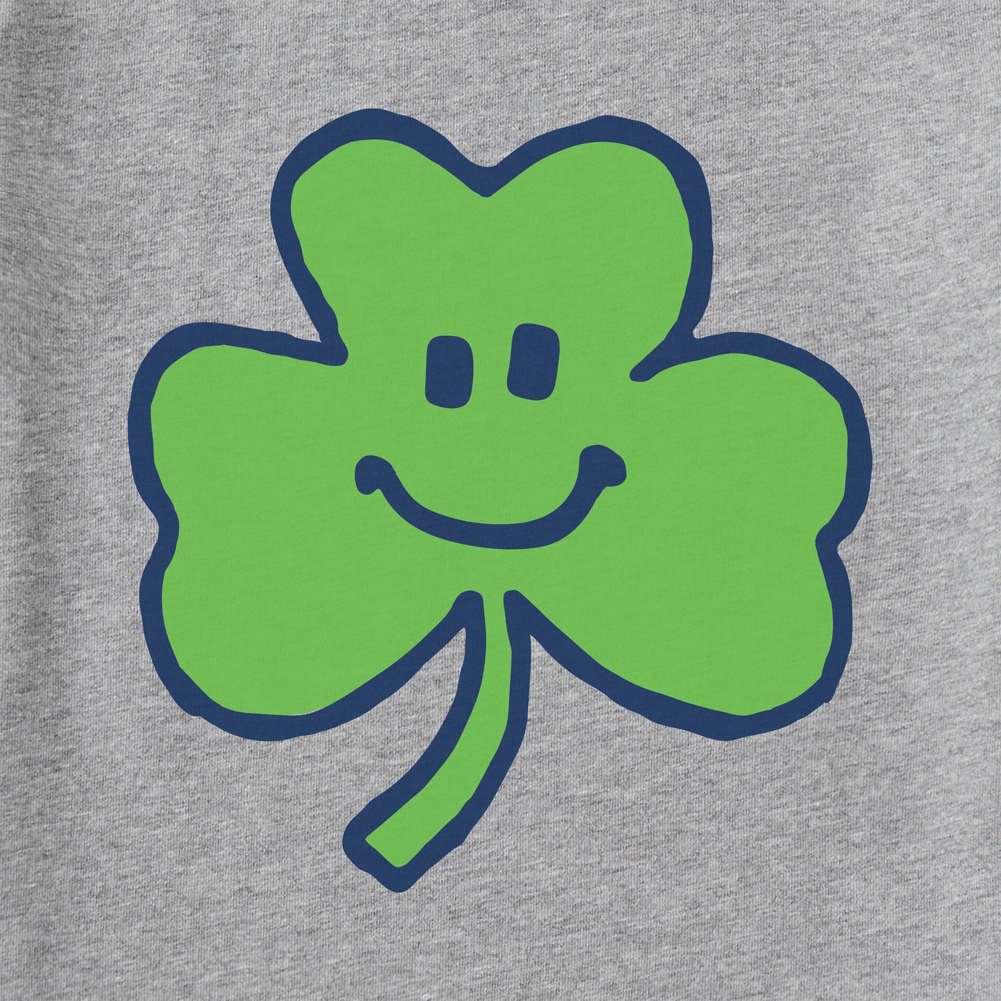 Men's Smile Clover Short Sleeve Crusher Tee