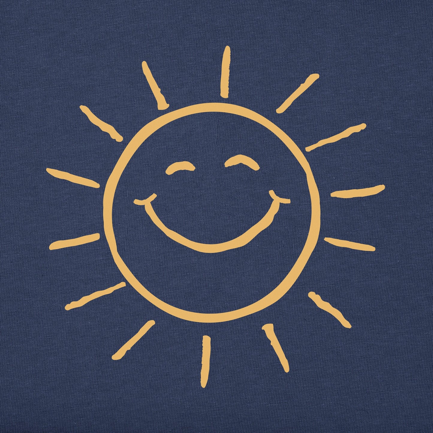 Men's Smile Sunshine Short Sleeve Crusher Tee