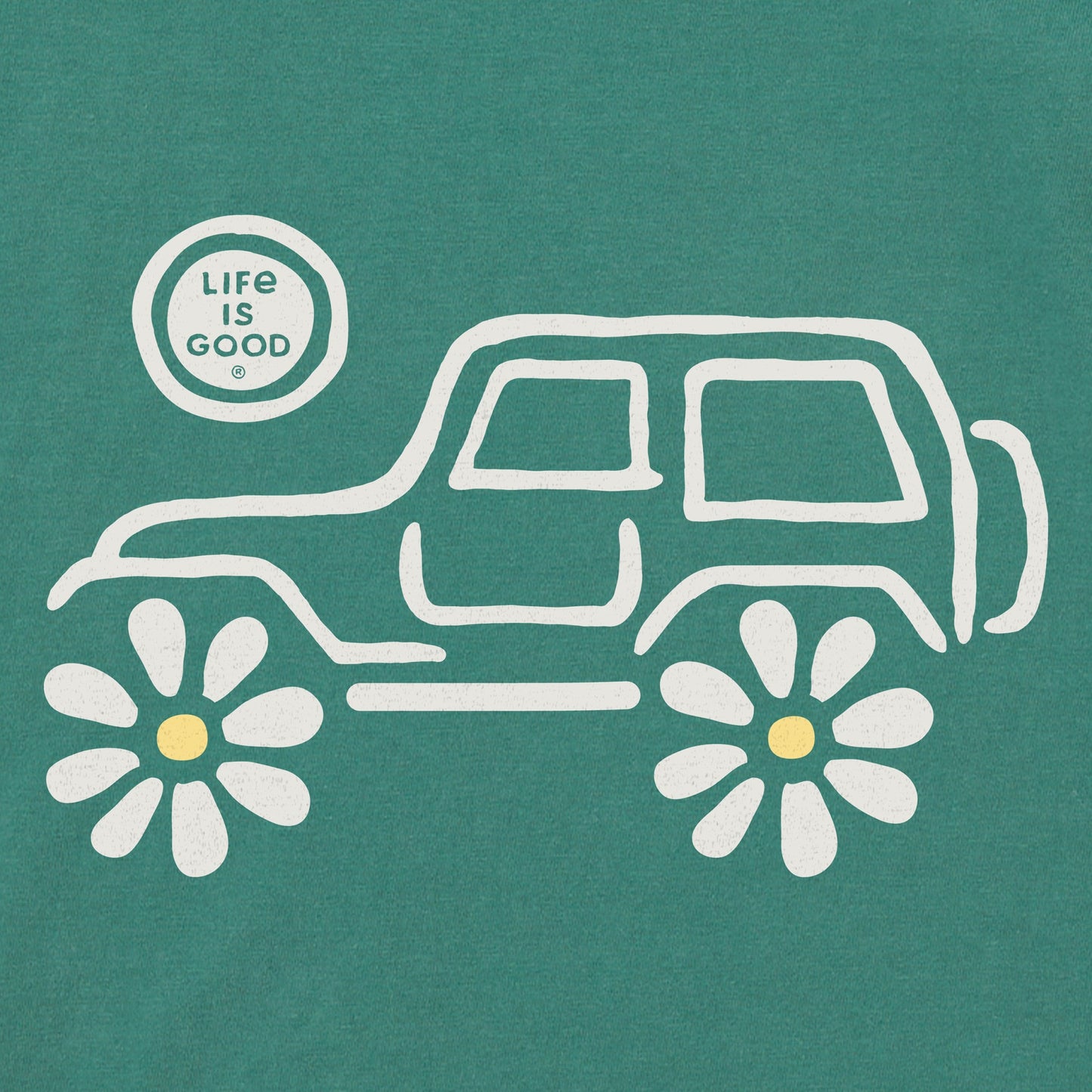 Women's Daisy ATV Short Sleeve Crusher Tee