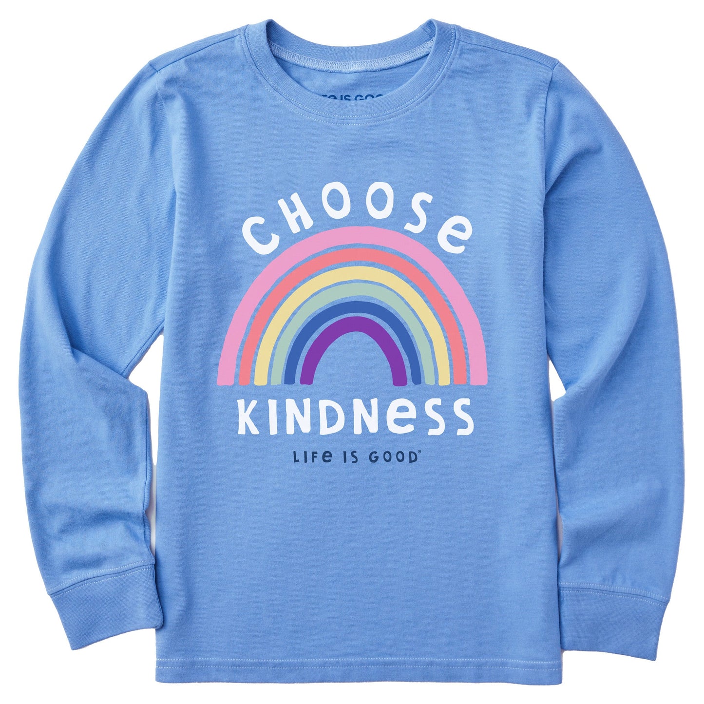 Kids Choose Kindness Long Sleeve Crusher Tee