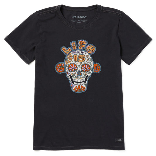 Women's Skull Short Sleeve Crusher Tee