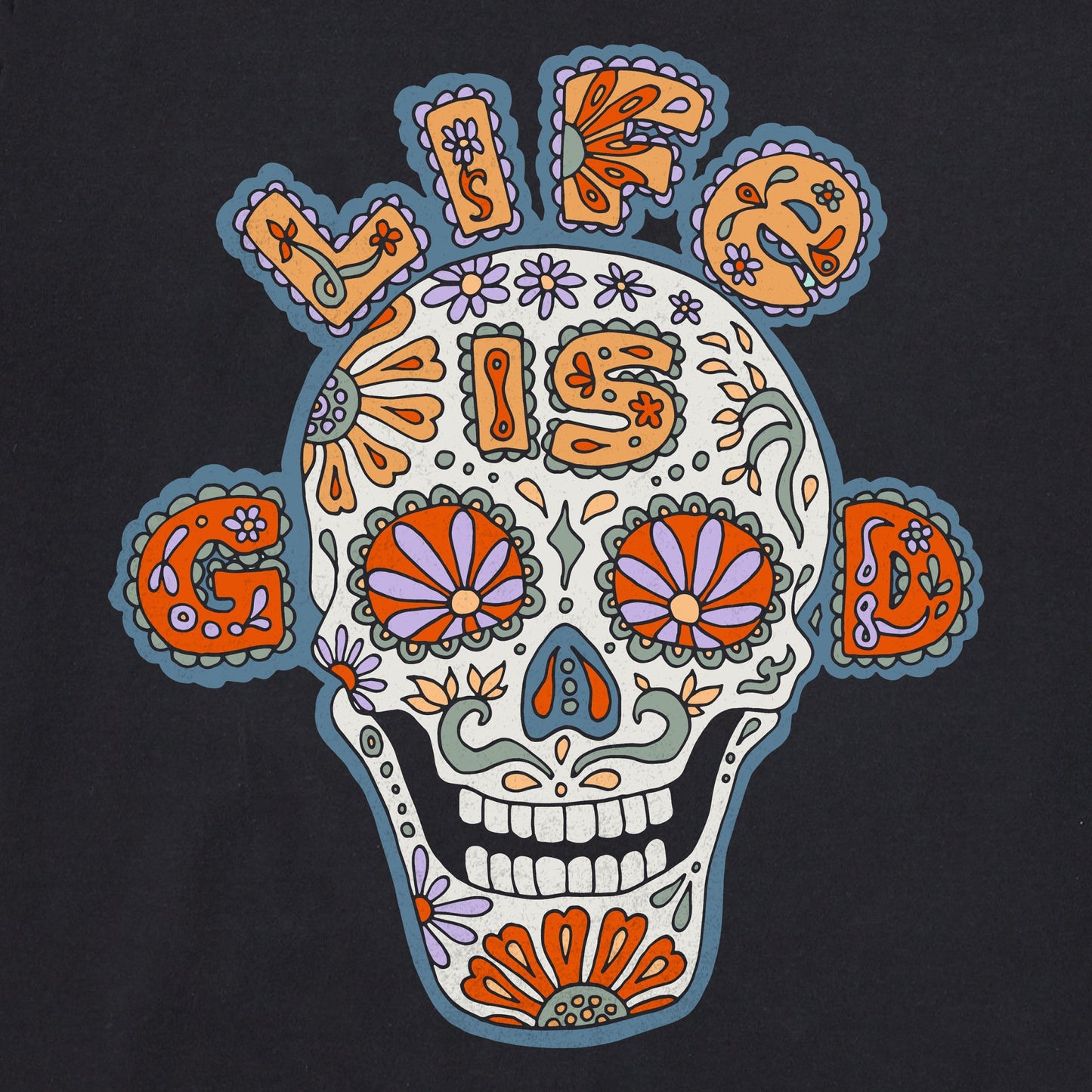 Women's Skull Short Sleeve Crusher Tee