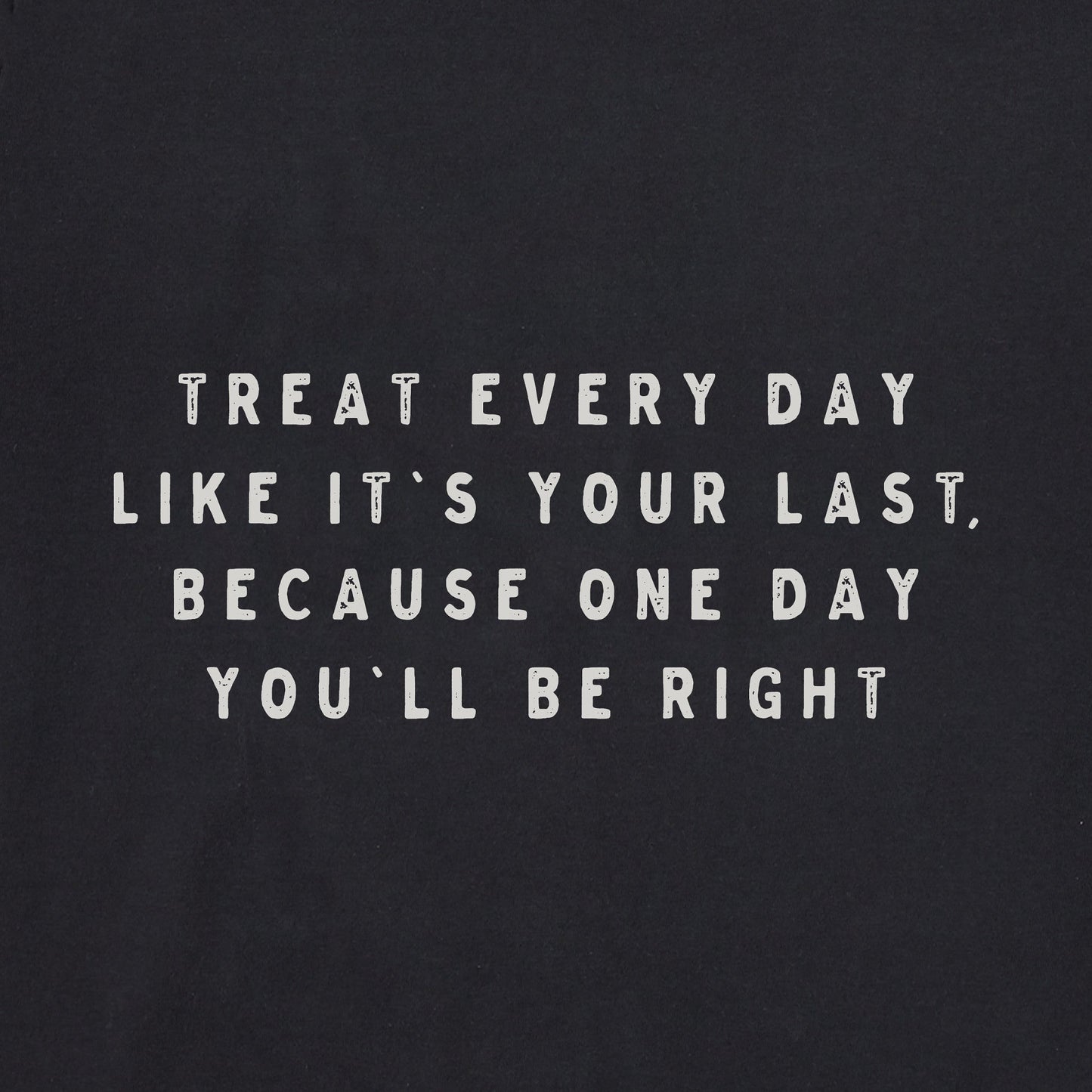 Women's Antique Treat Every Day Skull Short Sleeve Crusher Tee