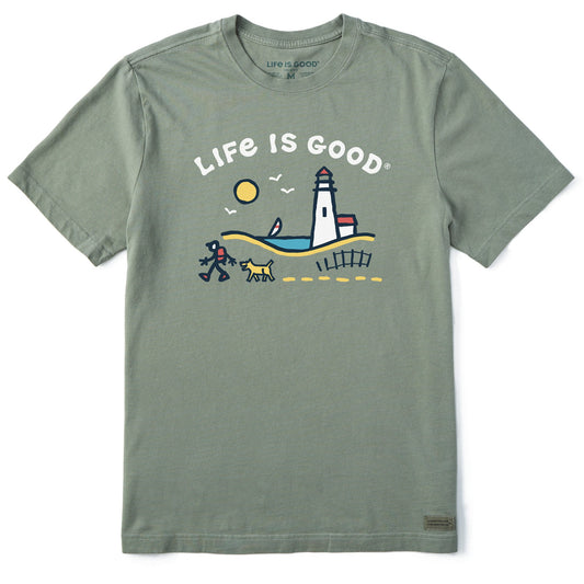 Men's Jake and Rocket Lighthouse Walk Short Sleeve Tee