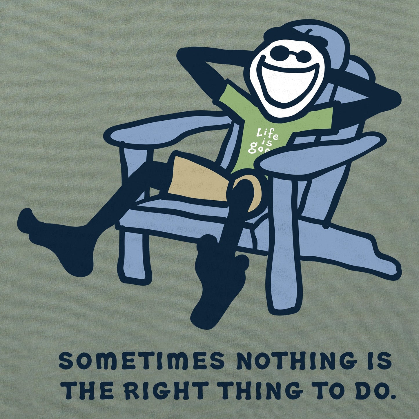 Men's Right Thing Jake Short Sleeve Crusher Tee