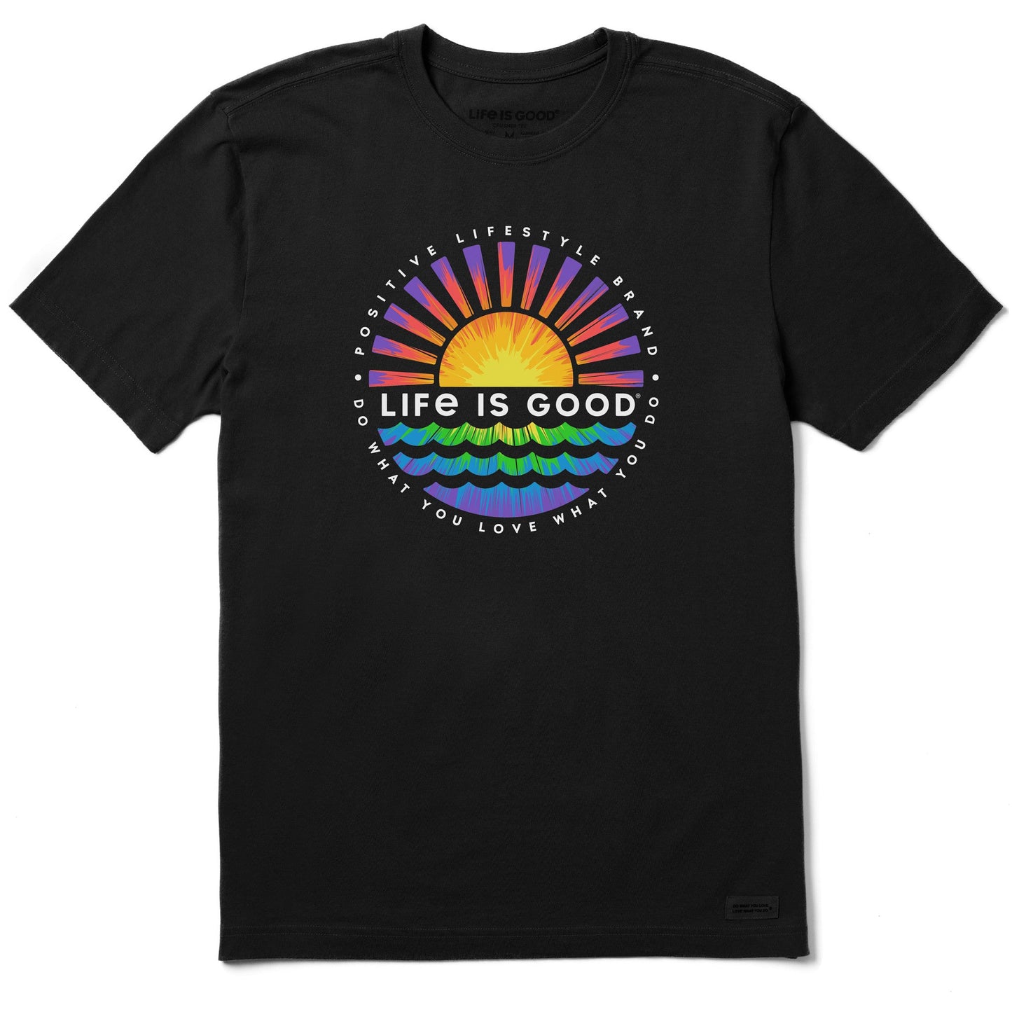 Men's Tie Dye Sunset Burst Short Sleeve Tee