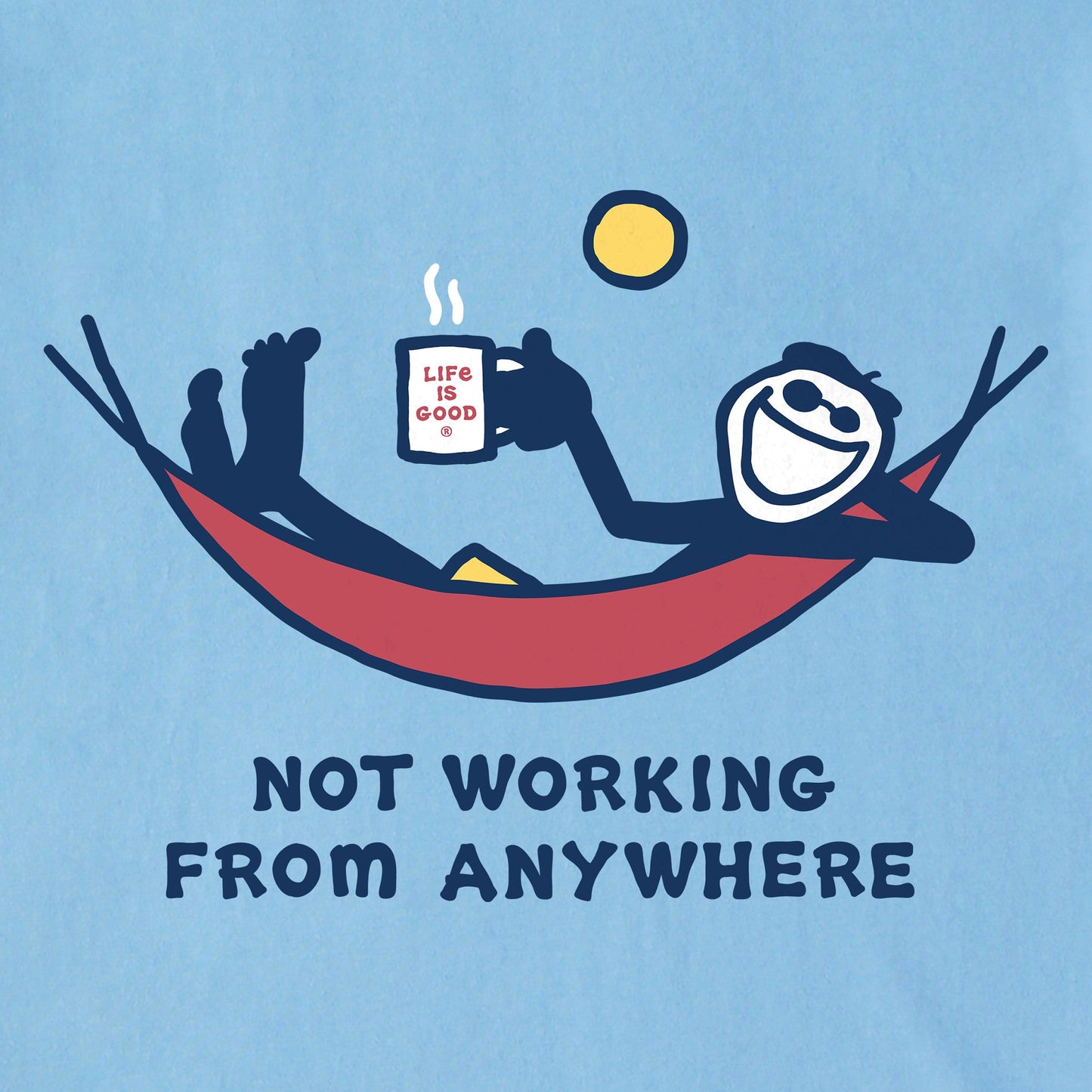 Men's Not Working Hammock Short Sleeve Tee