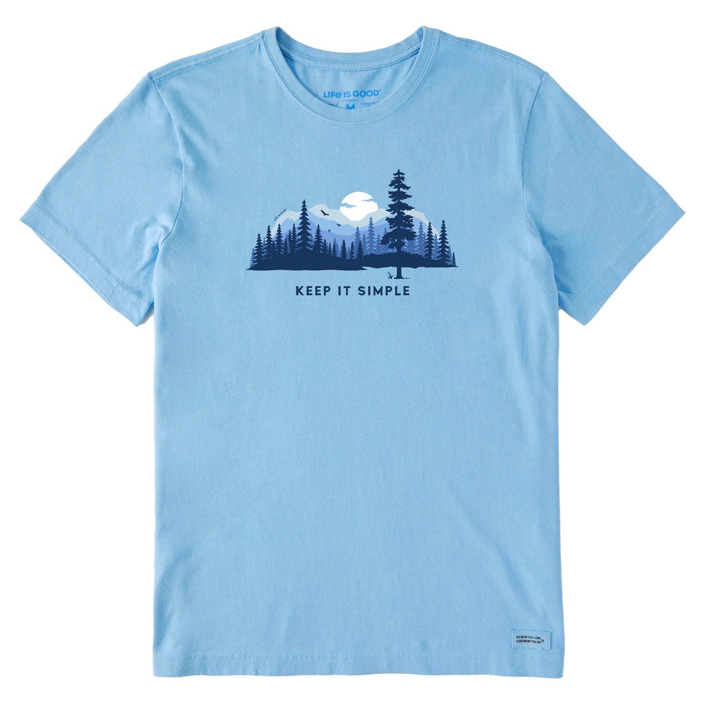 Men's Keep it Simple Evergreen Silo Short Sleeve Tee