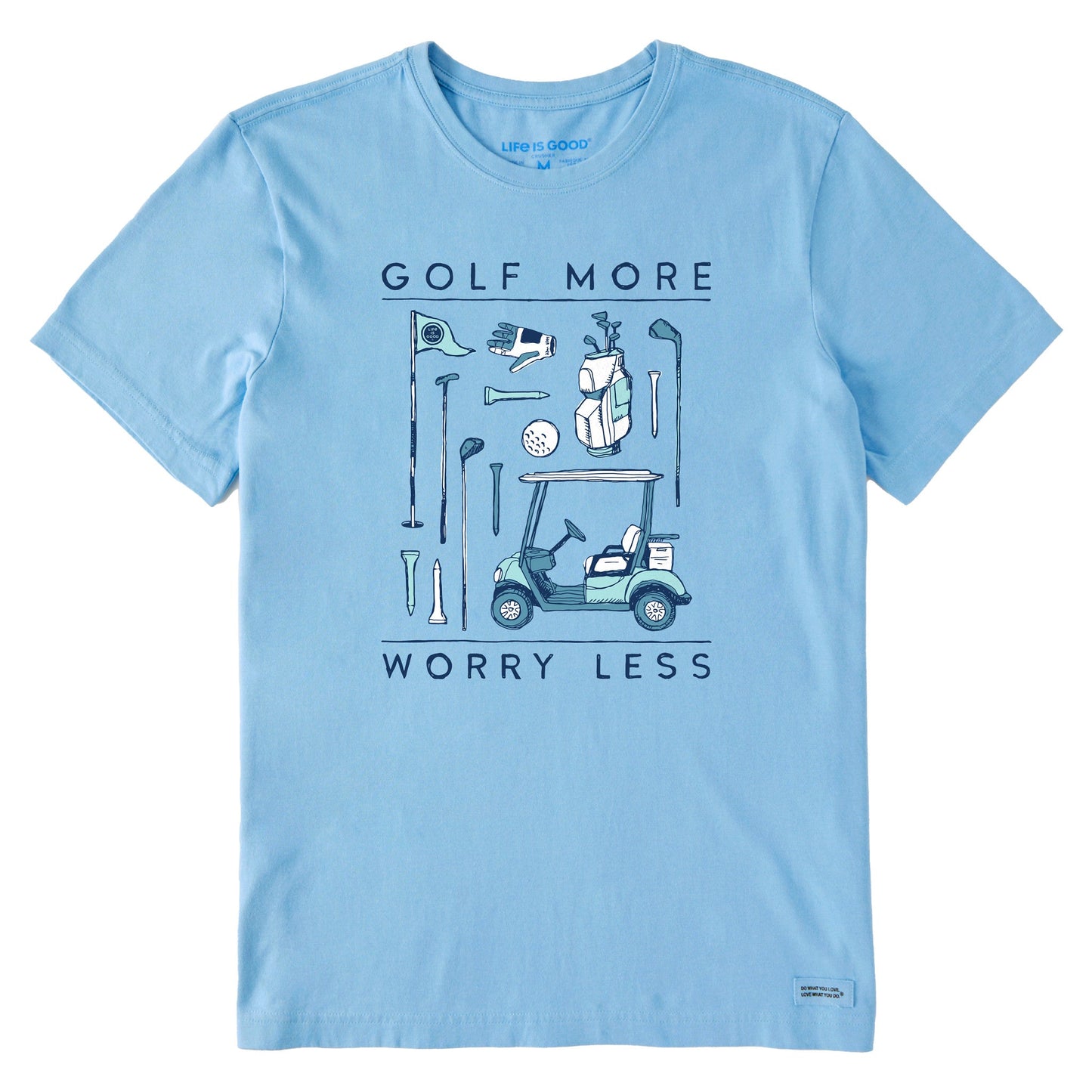 Men's Golf More Worry Less Short Sleeve Tee