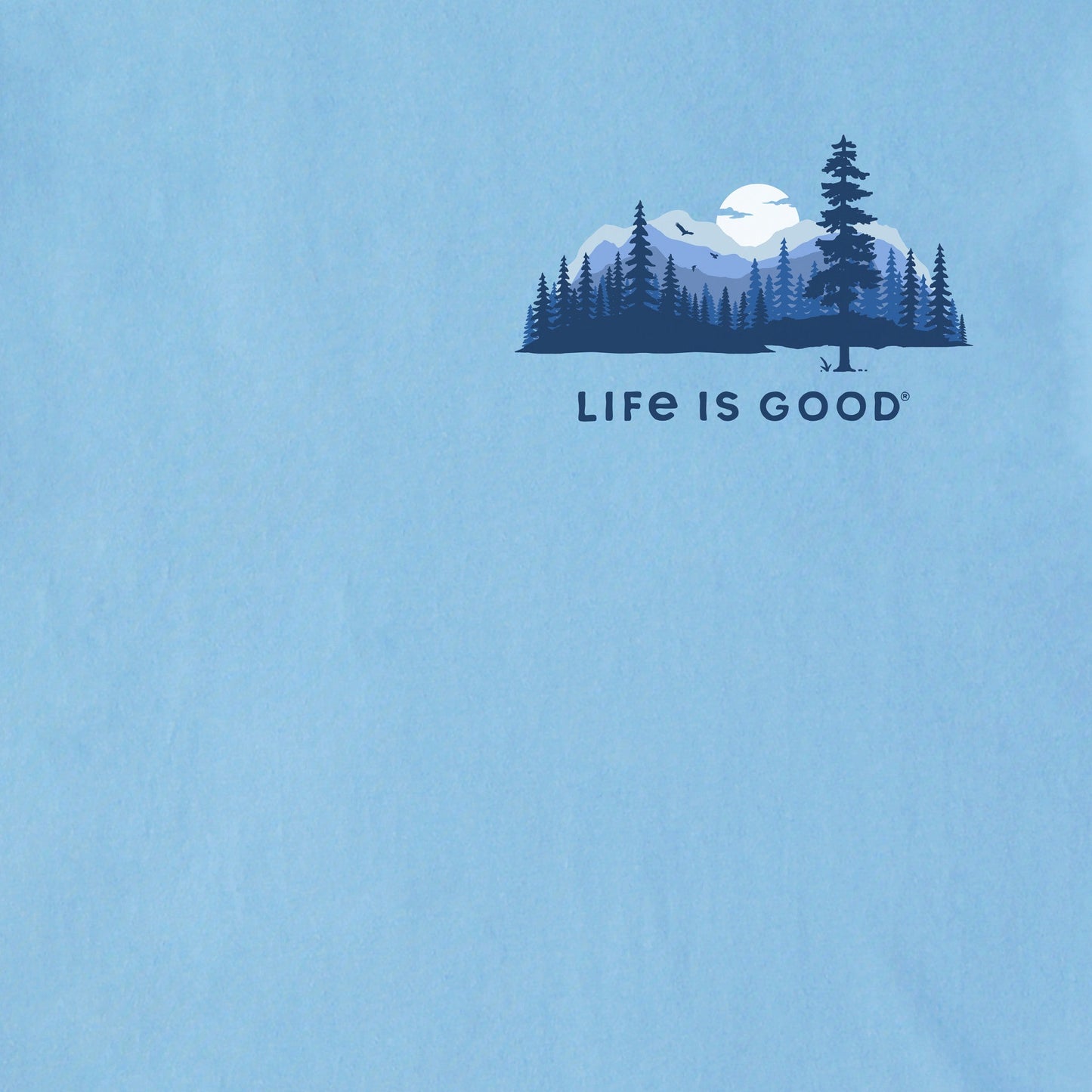 Men's Evergreen Silhouette Short Sleeve Crusher Tee