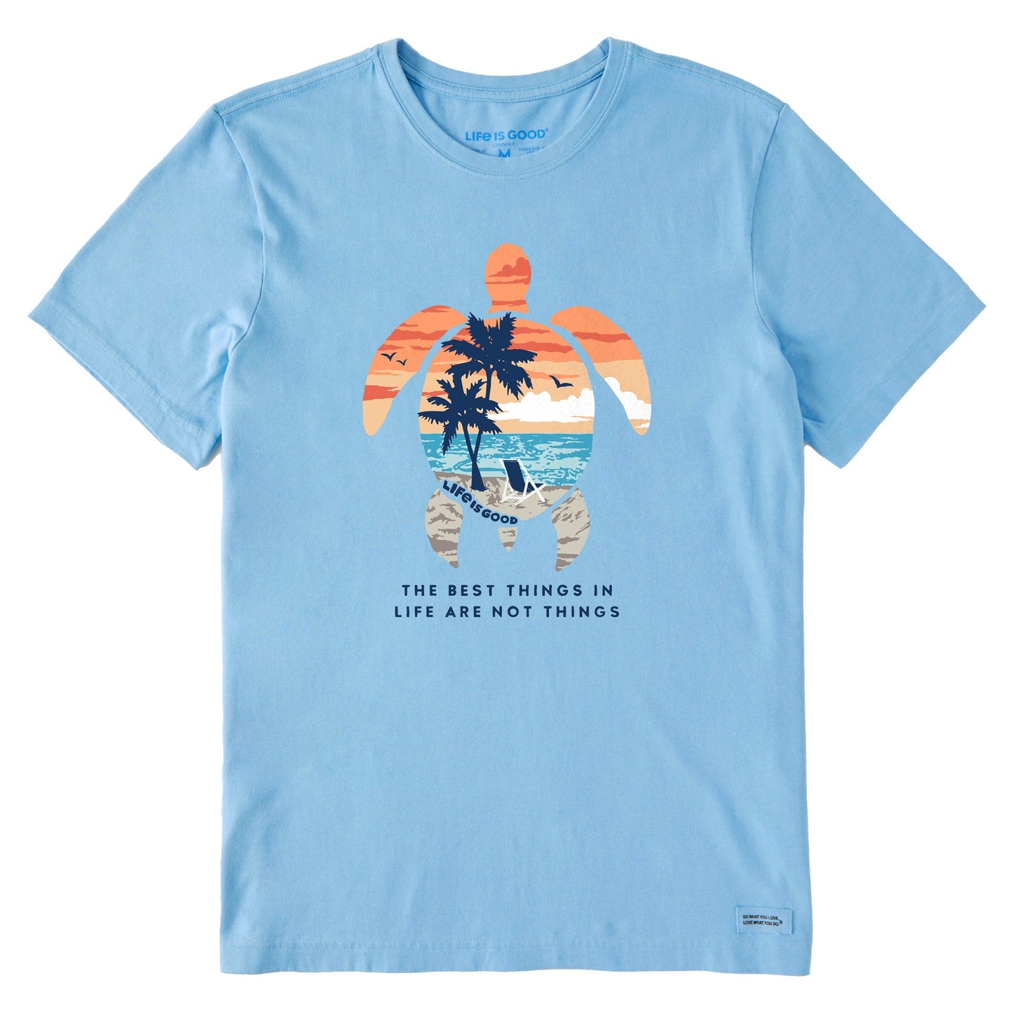 Men's Best Things Sea Turtle Beach Short Sleeve Tee