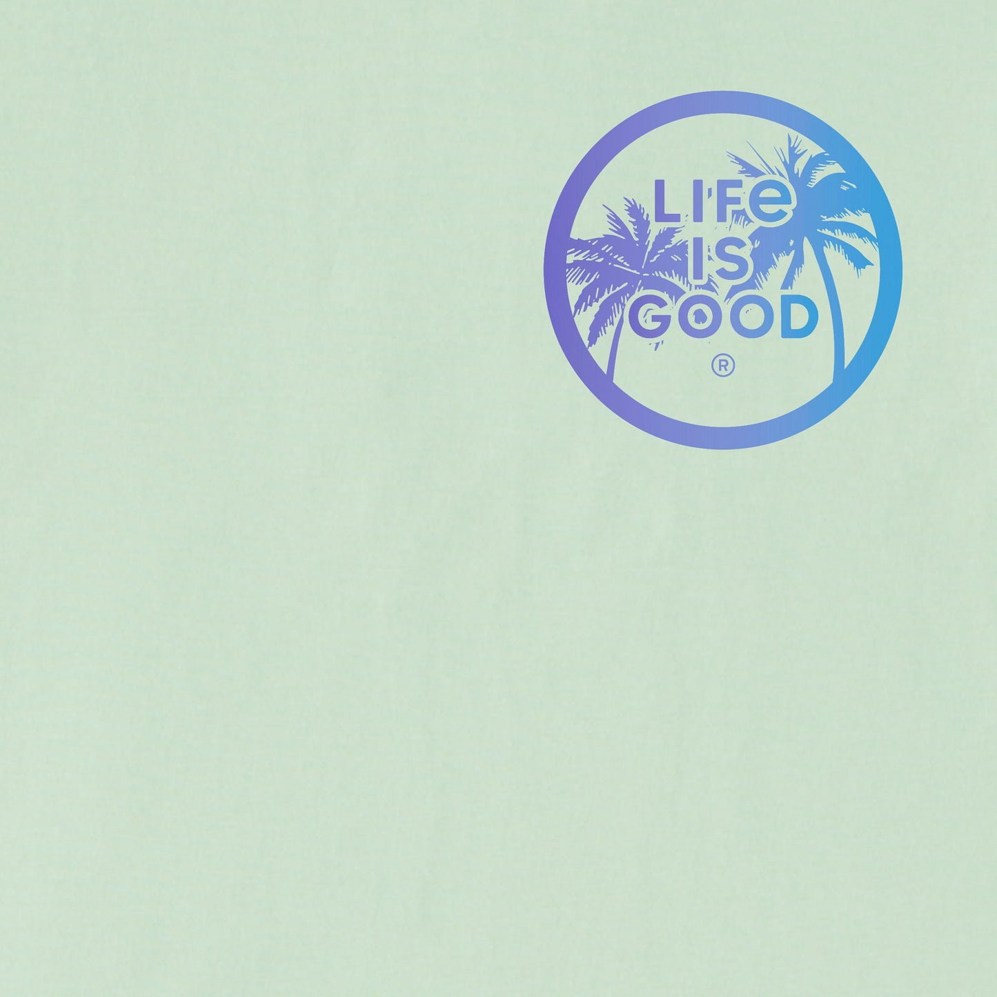 Women's Retro Palms Long Sleeve Tee