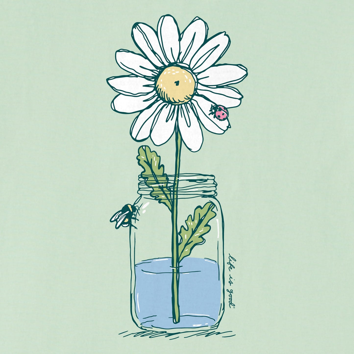 Women's Daisy Jar Short Sleeve Tee