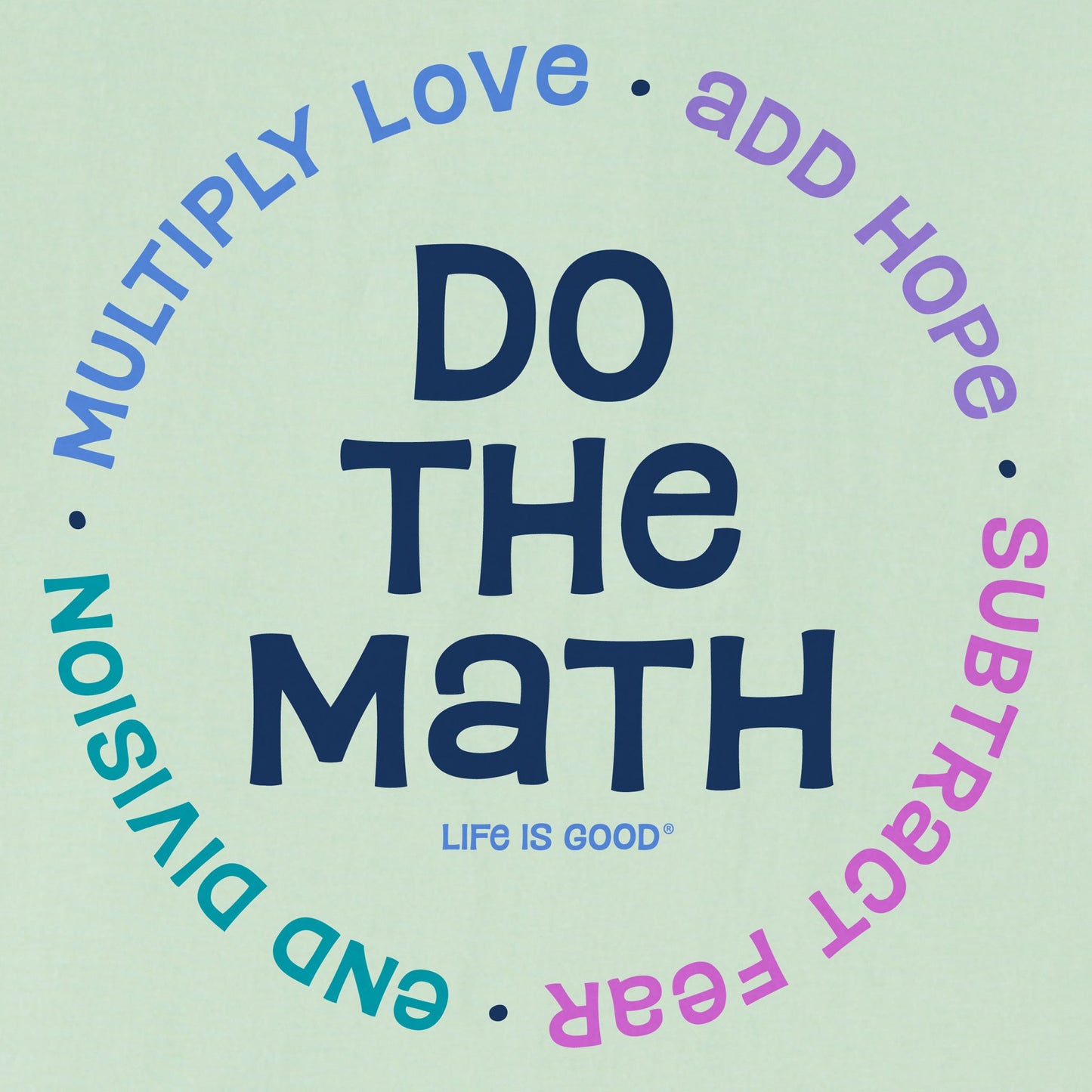 Women's End Division Do the Math Short Sleeve Tee