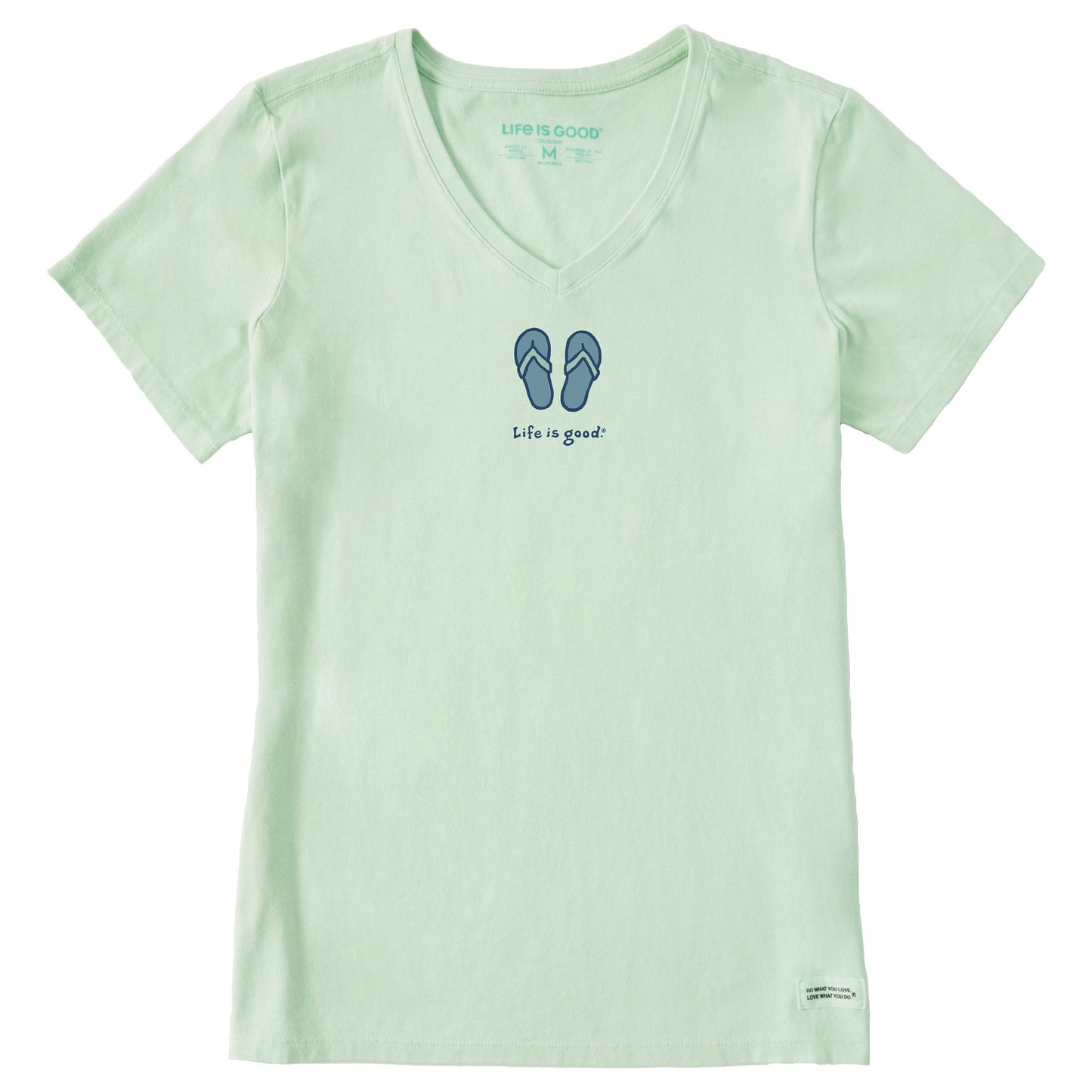 Women's Flip Flops Short Sleeve Vee