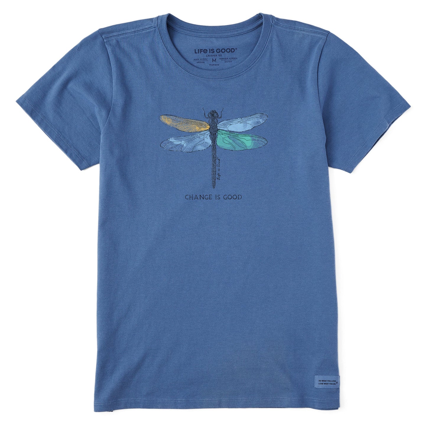 Women's Change Dragonfly Short Sleeve Crusher Tee