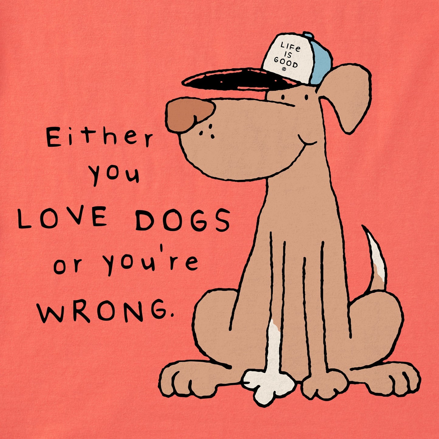 Women's Mutt Love Dogs Short Sleeve Crusher Tee