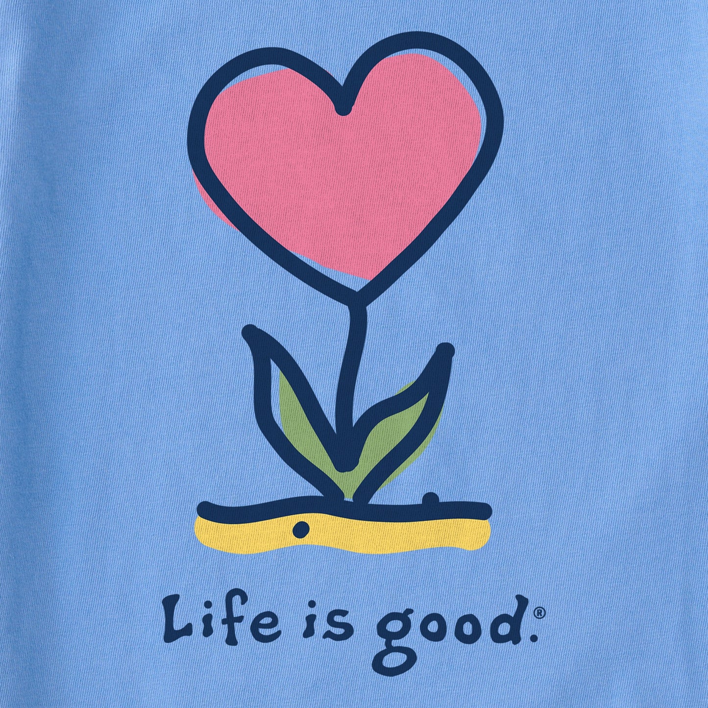 Women's Flowering Heart Short Sleeve Tee