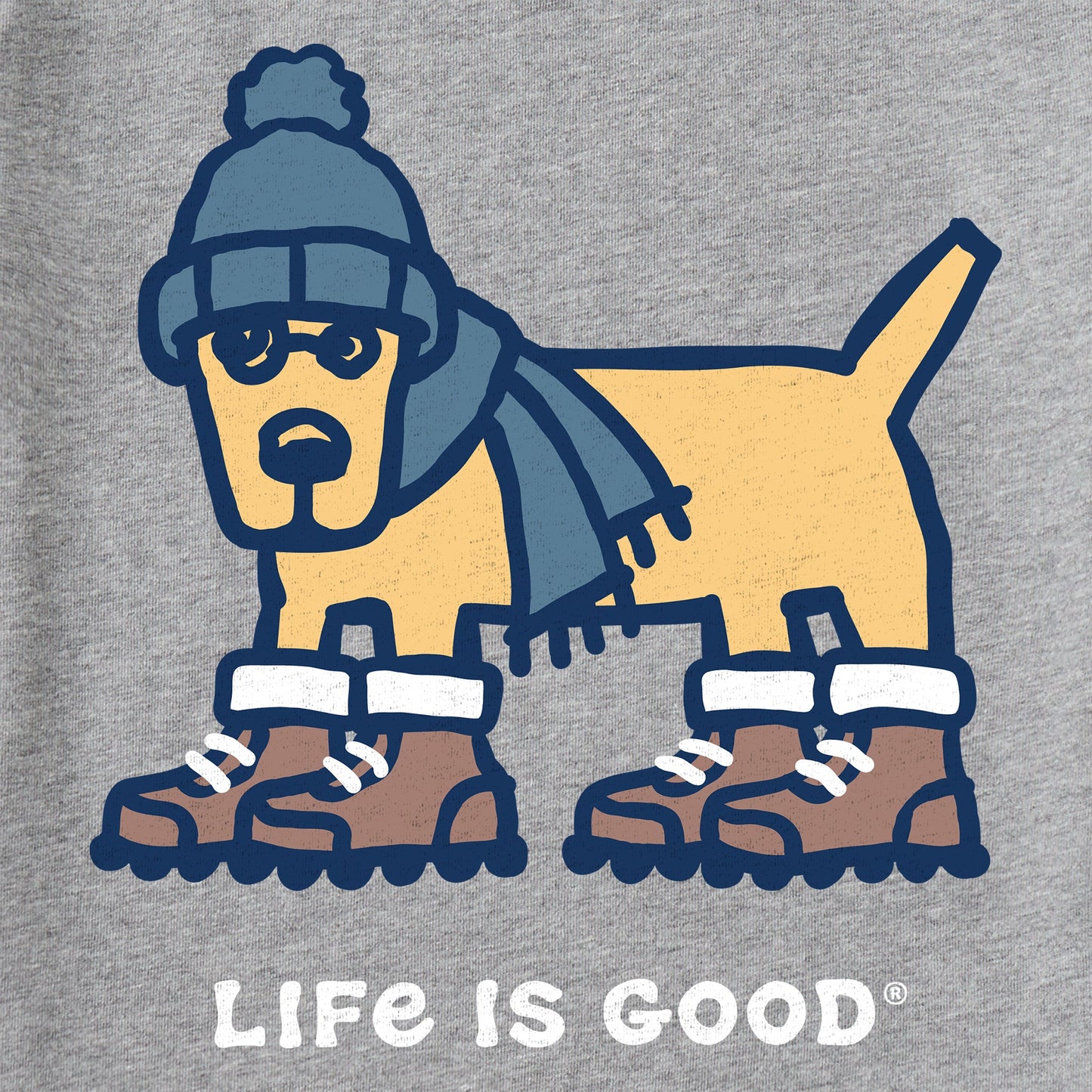 Kids Warmly Dressed Rocket Long Sleeve Crusher Tee