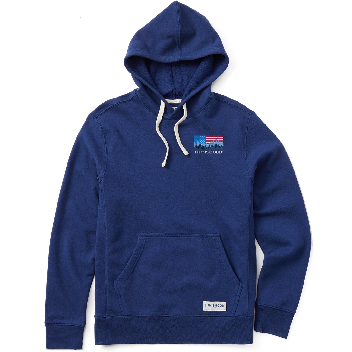 Men's Flag Forest LIG Simply True Fleece Hoodie