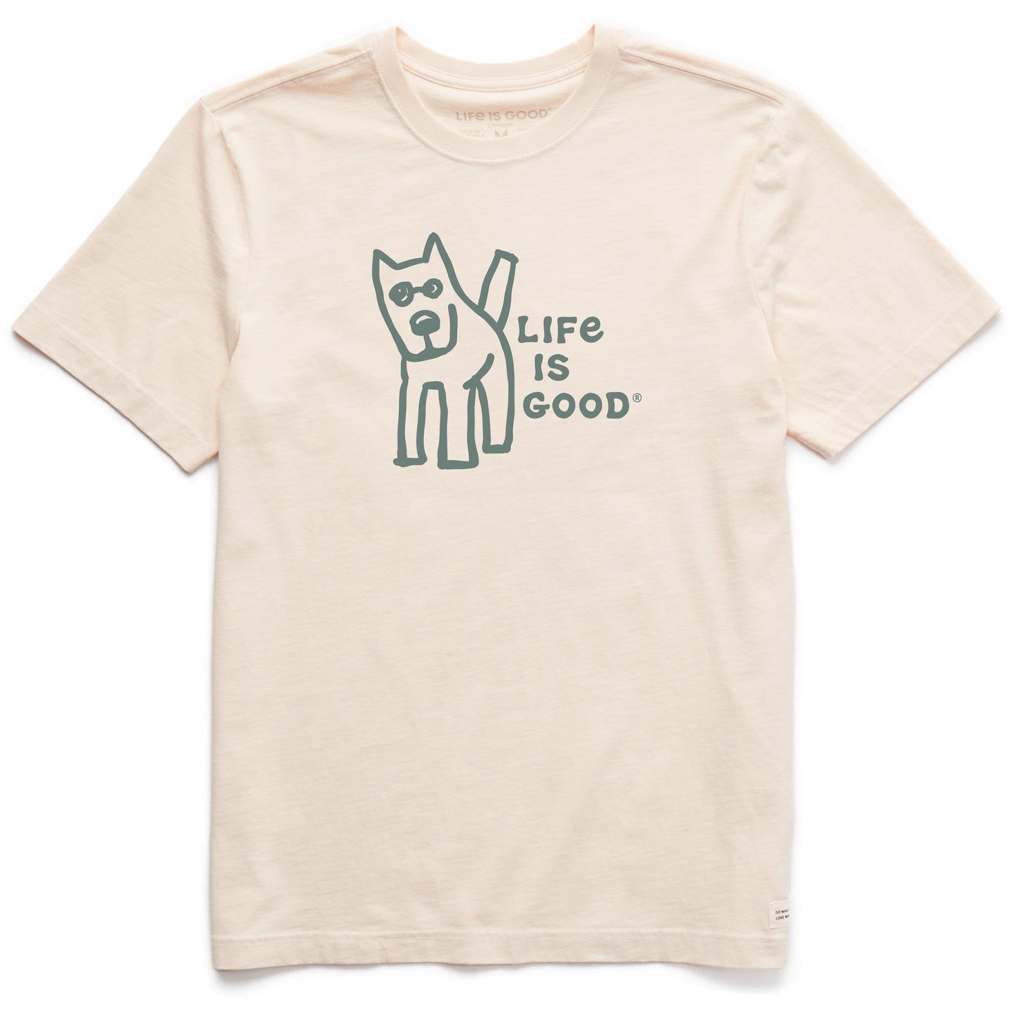 Men's Wordsmith Rocket Life is Good Short Sleeve Crusher Tee