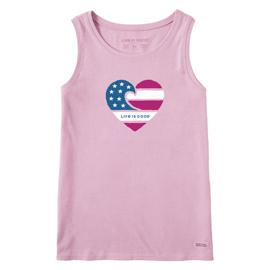 Women's Americana Wave Heart Crusher Tank