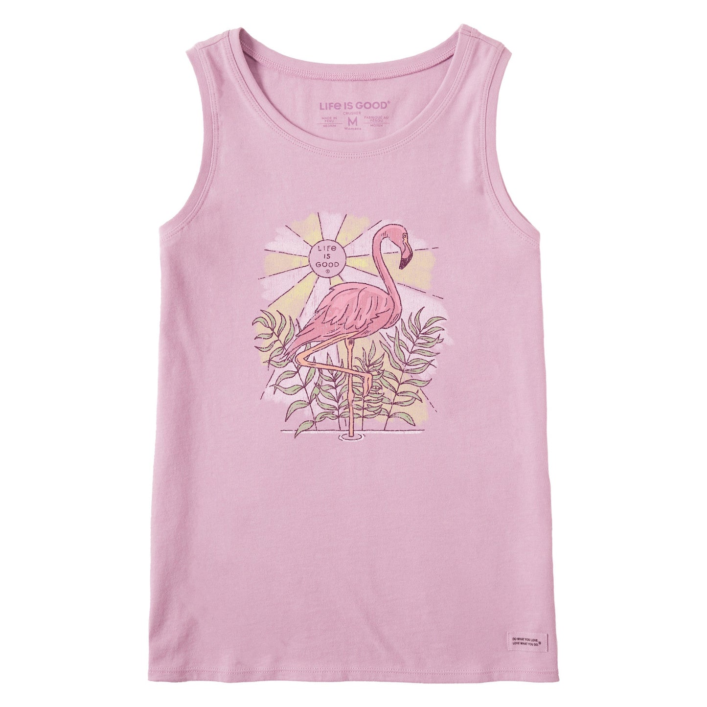 Women's Dreamy Flamingo Crusher Tank