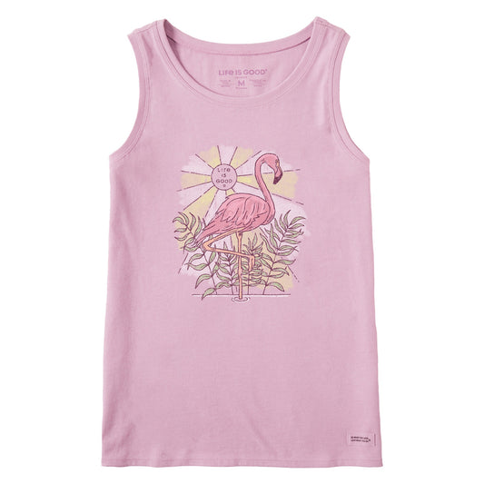 Women's Dreamy Flamingo Crusher Tank