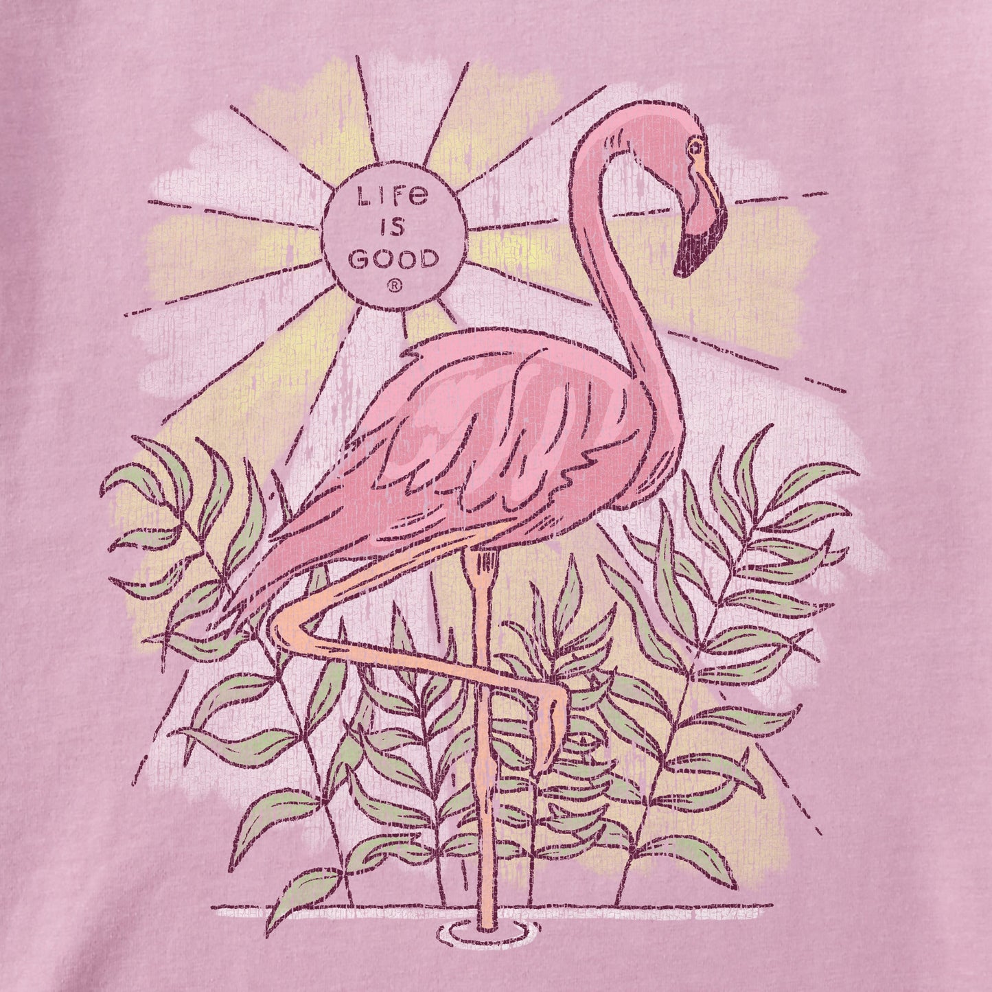 Women's Dreamy Flamingo Crusher Tank