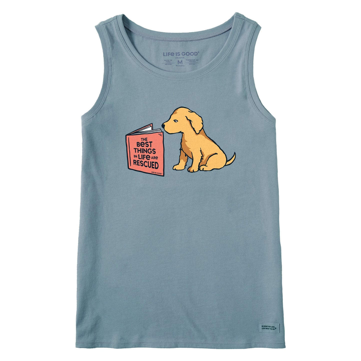 Women's The Best Things are Rescued Crusher Tank