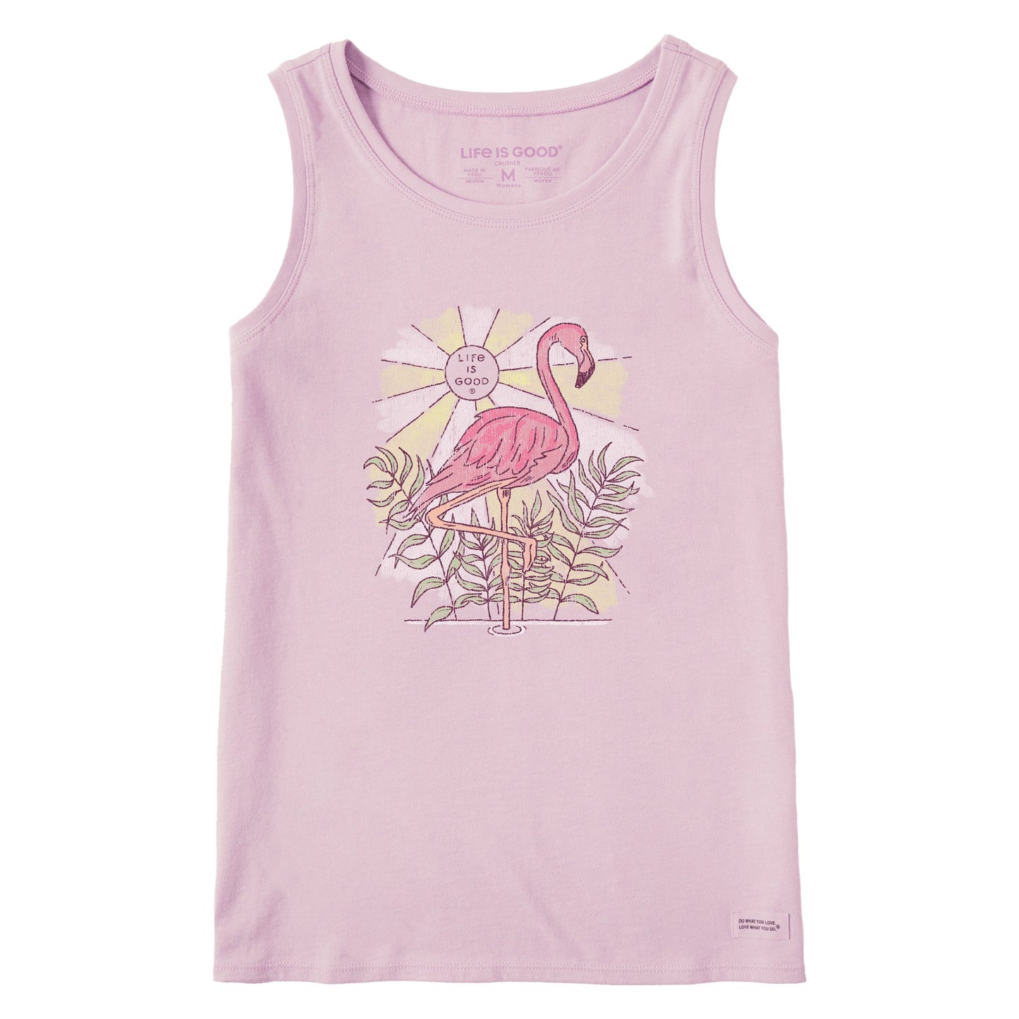 Women's Dreamy Flamingo Crusher Tank