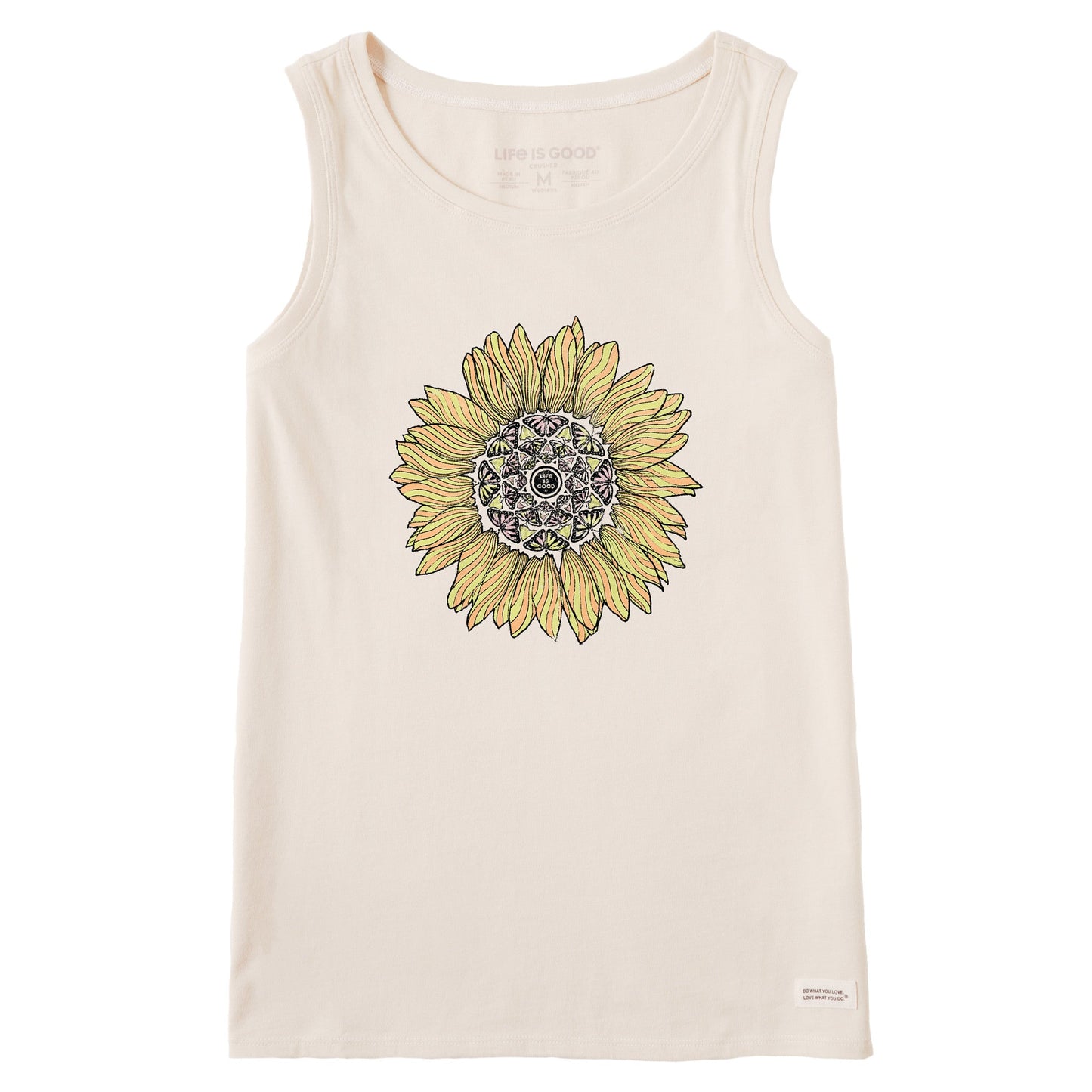 Women's Detailed Sunflower Crusher Tank
