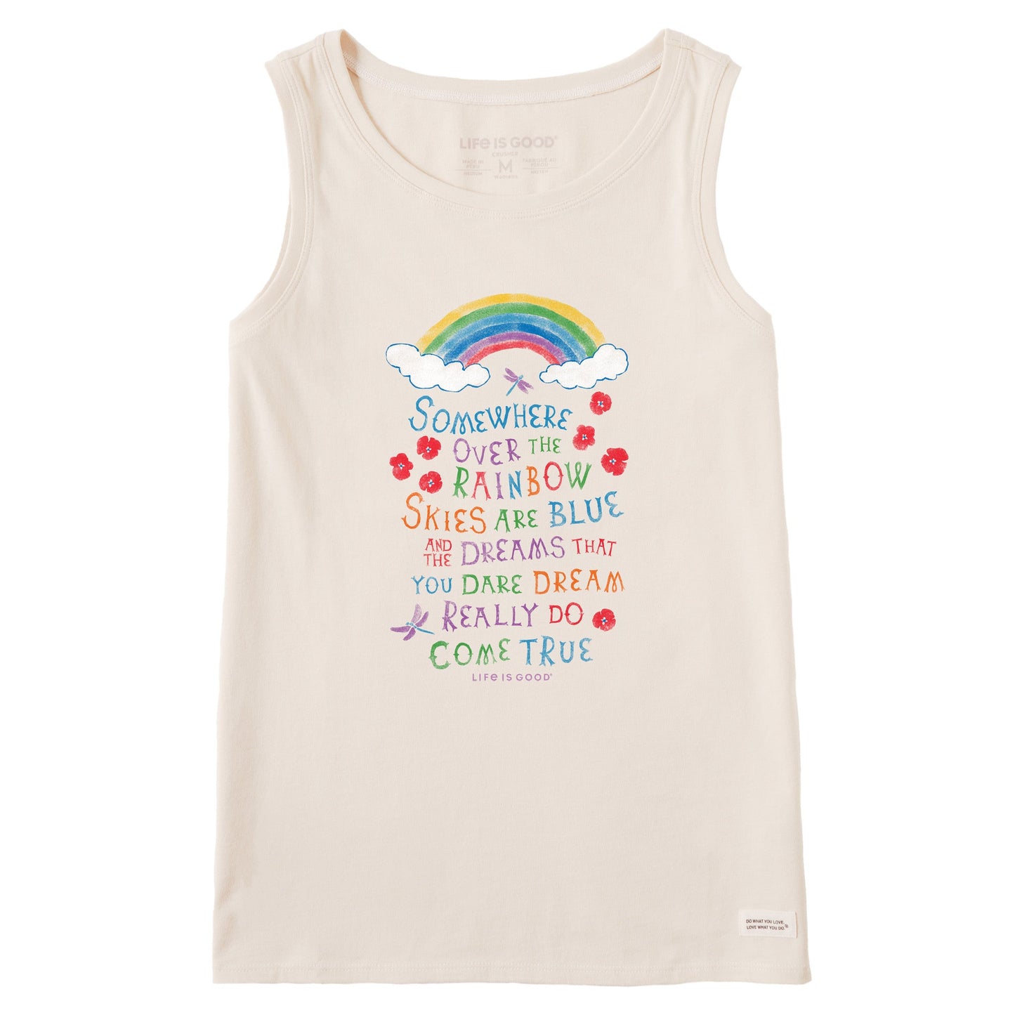 Women's Wizard of Oz Somewhere Over the Rainbow Crusher Tank