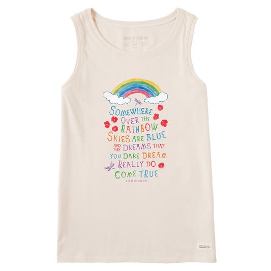 Women's Wizard of Oz Somewhere Over the Rainbow Crusher Tank