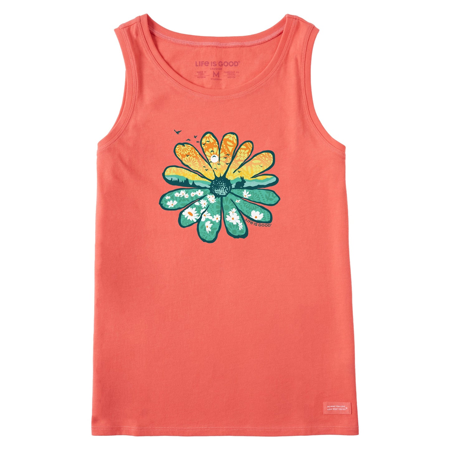 Women's Spring Daisycape Crusher Tank