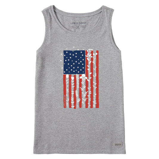 Women's Flower Tall Flag Crusher Tank
