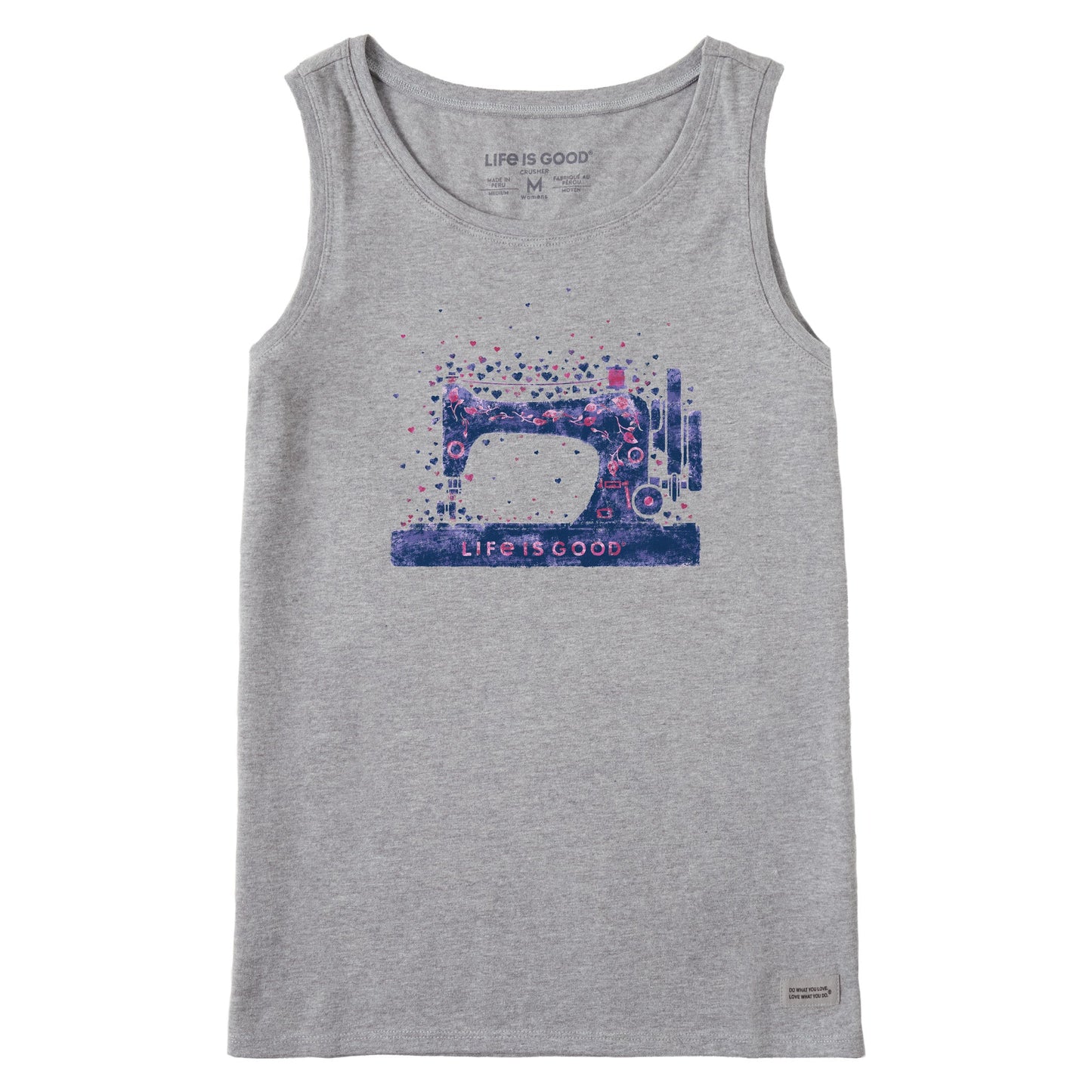 Women's Sew Much Love Crusher Tank