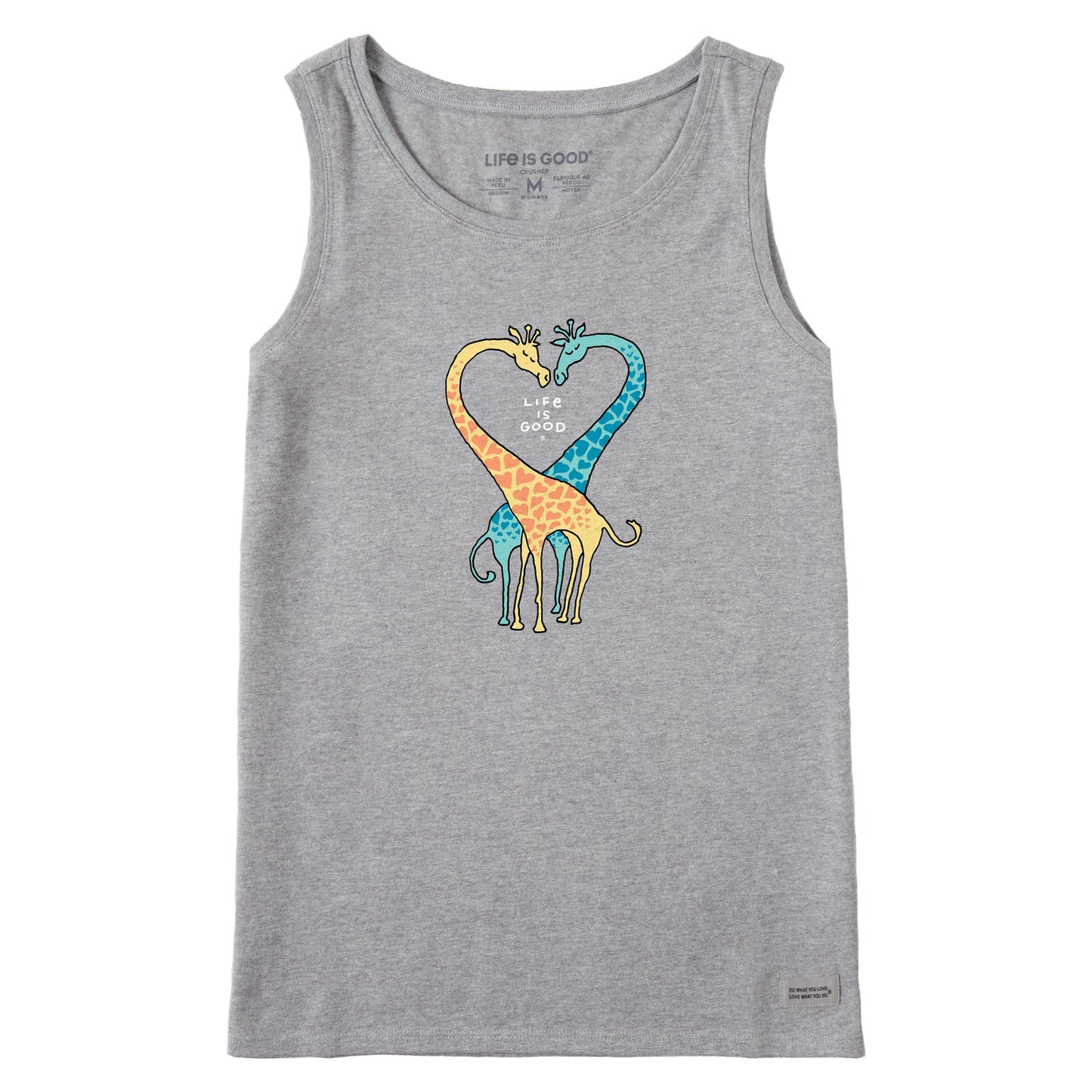 Women's Giraffe Heart Crusher Tank