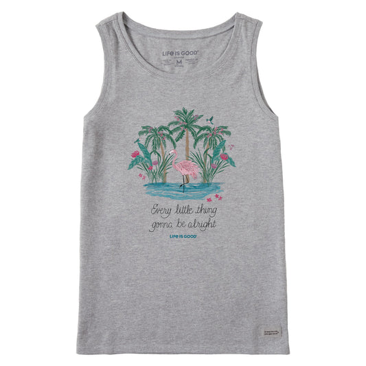 Women's Every Little Thing Flamingo Crusher Tank