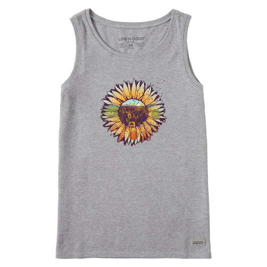 Women's Sunflowerscape Crusher Tank