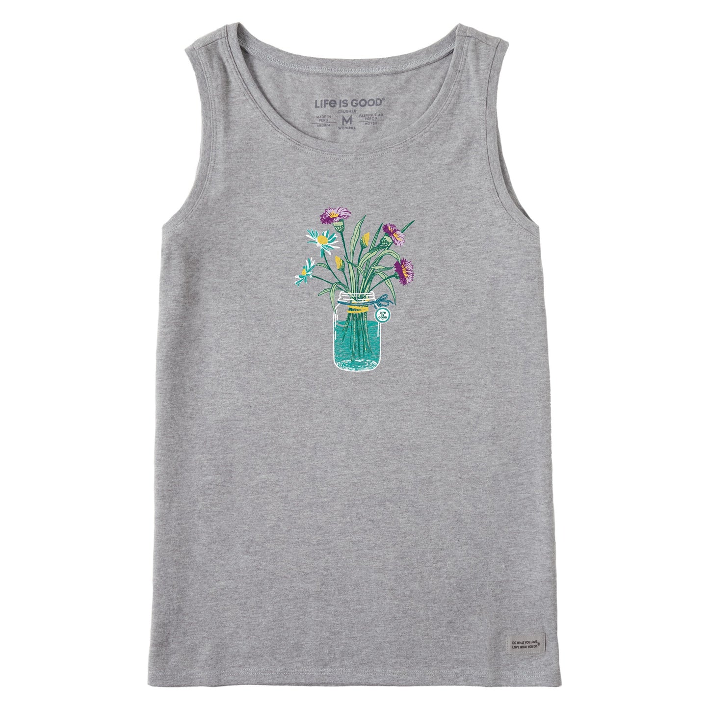 Women's Wildflower Jar Crusher Tank