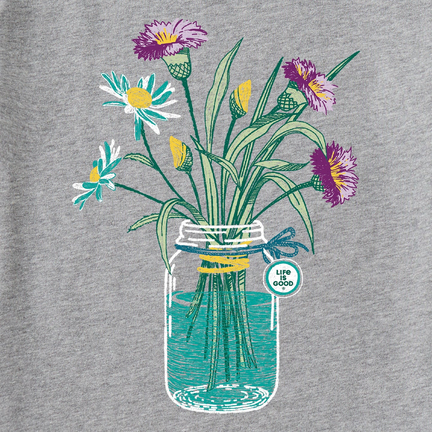 Women's Wildflower Jar Crusher Tank